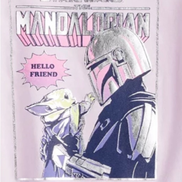 Girls Star Wars Mandalorian T Shirt Size 2T - Picture 2 of 2